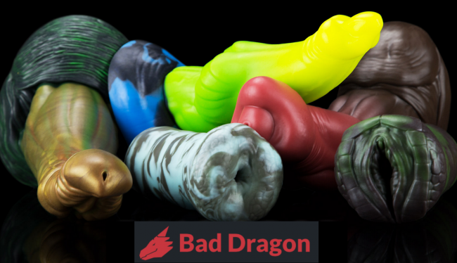Bad Dragon: dildos y consoladores que te sorprenderán